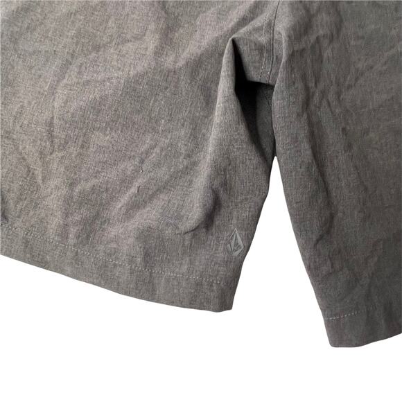 Volcom Stone Men's‎ Size 30 Bermuda Grey Flat Front Shorts - Picture 8 of 10